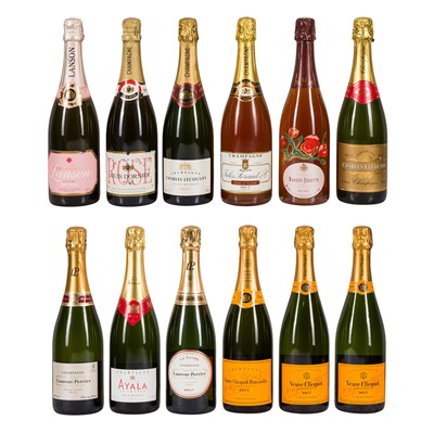 Lot 86 - Mixed Champagne - 12 bottles