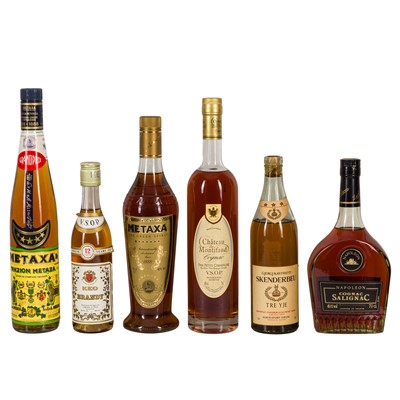 Lot 427 - Mixed Brandies - 6 bottles