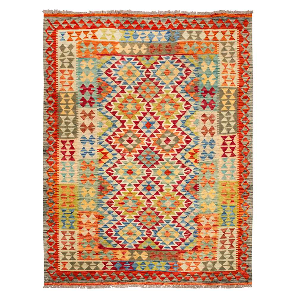 Lot 4 - A fine Turkish design kilim