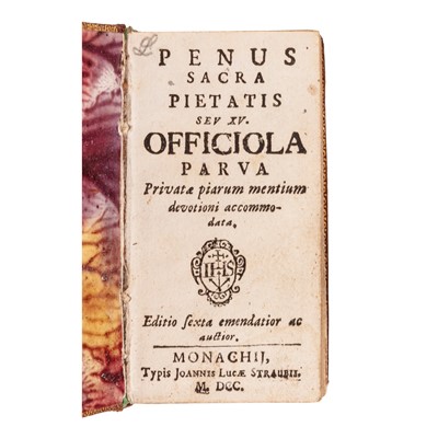 Lot 7 - Penus sacra pietatis Munich 1700