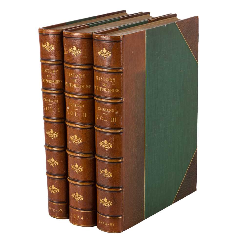 Lot 12 - Cussans (John Edwin)