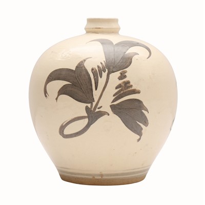 Lot 285 - A Chinese Cizhou-style painted jar, 20th century