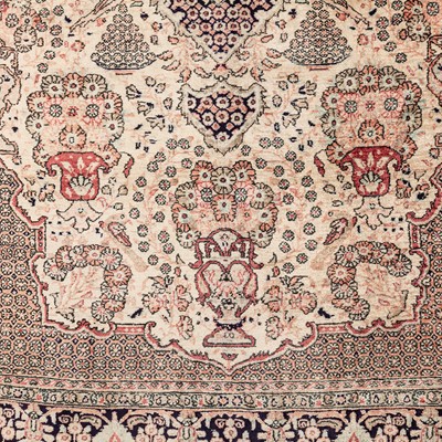 Lot 29 - A very fine silk Qum rug, central Persia