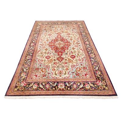 Lot 63 - A fine Qum carpet, central Persia
