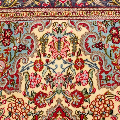 Lot 63 - A fine Qum carpet, central Persia