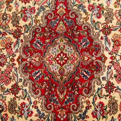 Lot 63 - A fine Qum carpet, central Persia