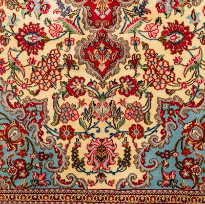 Lot 63 - A fine Qum carpet, central Persia