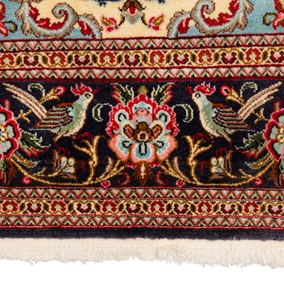 Lot 63 - A fine Qum carpet, central Persia