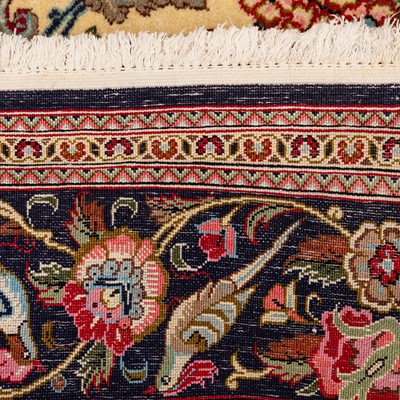 Lot 63 - A fine Qum carpet, central Persia