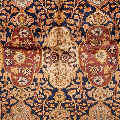 Lot 41 - A very fine silk Panderma rug, Turkey