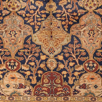 Lot 41 - A very fine silk Panderma rug, Turkey