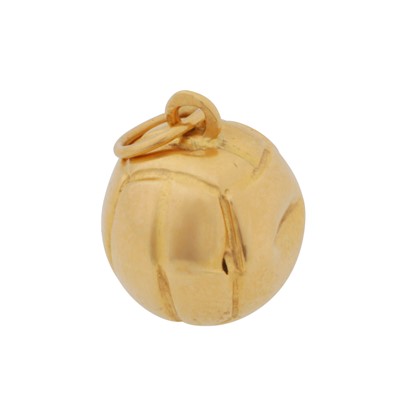 Lot 374 - A football pendant