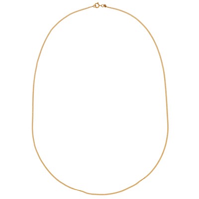 Lot 448 - A chain necklace