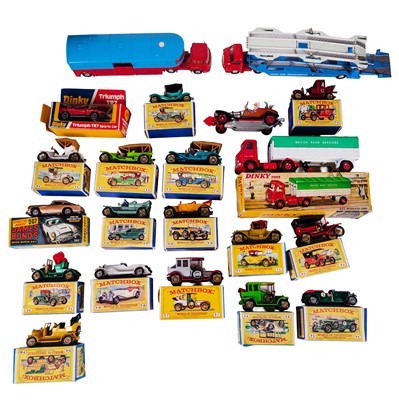 Lot 79 - A mixed group of boxed & unboxed diecast