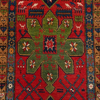 Lot 44 - An antique Heriz runner, north-west Persia