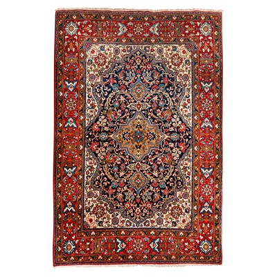 Lot 97 - A fine Qum rug, central Persia