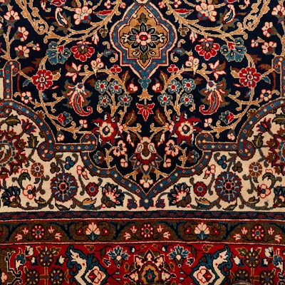 Lot 97 - A fine Qum rug, central Persia
