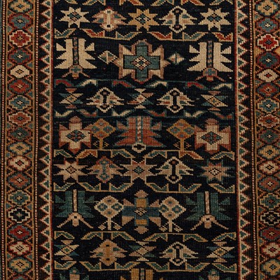 Lot 48 - an antique Chichi rug, East Caucasus