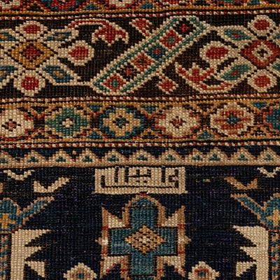 Lot 48 - an antique Chichi rug, East Caucasus