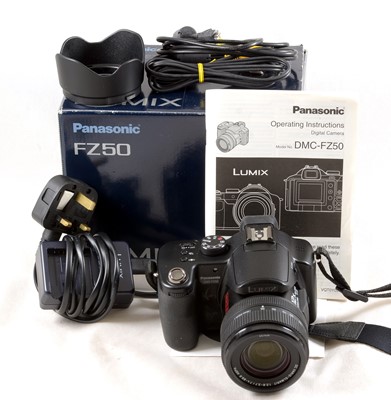 Lot 203 - Panasonic DMC-FZ50 Digital Bridge Camera. 1