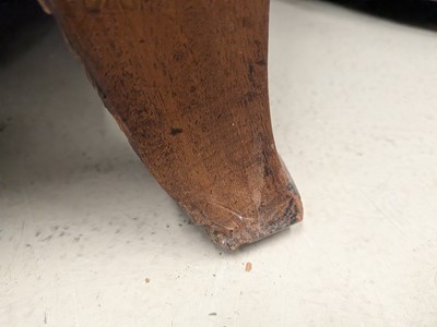 Lot 70 - A mahogany bow-fronted chest of drawers