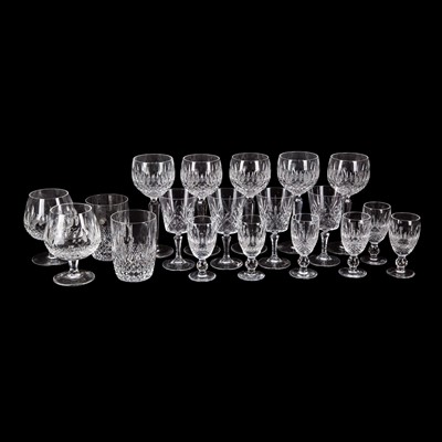 Lot 436 - A part suite of Waterford 'Colleen' pattern drinking glasses