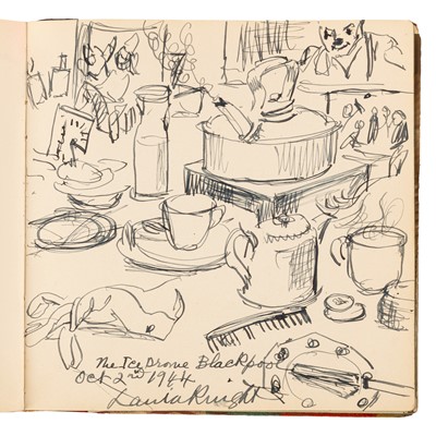 Lot 41 - Autograph Album.- Incl. Laura Knight