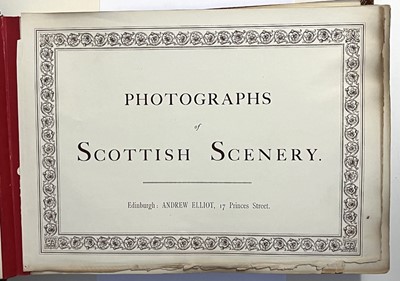 Lot 57 - James Valentine (1815-1879) Scottish Scenery Photographs.