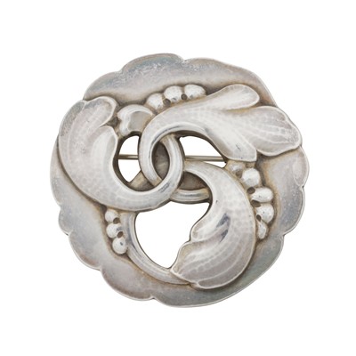 Lot 271 - Georg Jensen Ι A silver brooch, circa 1985