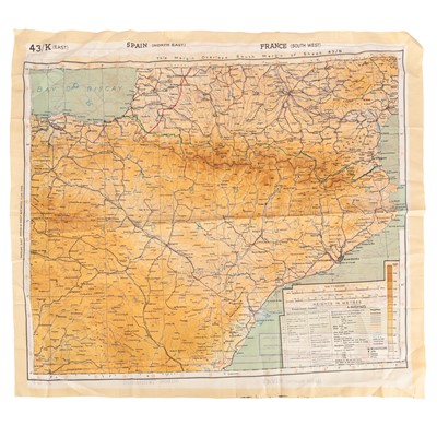 Lot 5 - A group of Escape & Evade silk maps