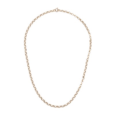 Lot 197 - A chain necklace