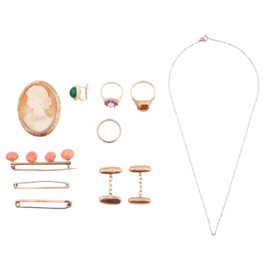 Lot 89 - A group of jewellery