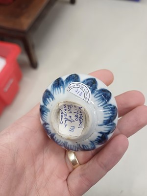 Lot 59 - A group of Chinese ceramics, Qing dynasty, Kangxi period - 19th century