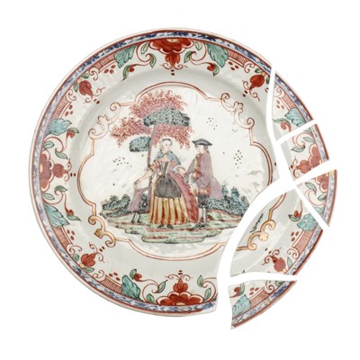 Lot 59 - A group of Chinese ceramics, Qing dynasty, Kangxi period - 19th century