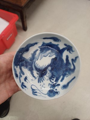 Lot 59 - A group of Chinese ceramics, Qing dynasty, Kangxi period - 19th century