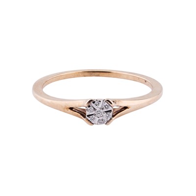 Lot 350 - A diamond ring