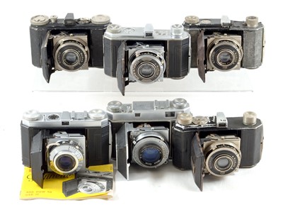 Lot 116 - Kodak Folding Retina & Retinette Cameras.