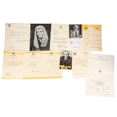 Lot 91 - Autograph Collection.- British Politicians