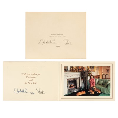 Lot 509 - Elizabeth II, Queen of the United Kingdom & Prince Philip