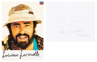 Lot 379 - Pavarotti (Luciano) & Placido Domingo