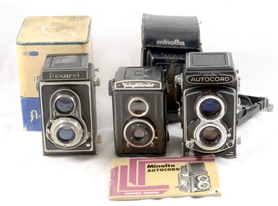 Lot 170 - Minolta Autocord TLR Camera.