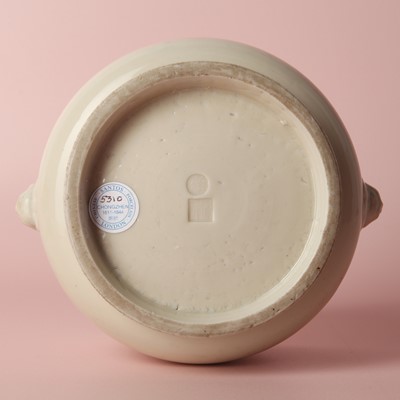 Lot 20 - A Chinese Dehua bombe censer, Qing dynasty, Kangxi period