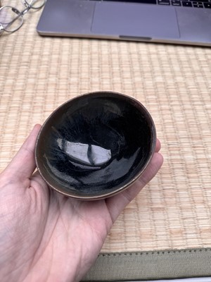Lot 473 - A Chinese Jian black-glazed bowl, Song dynasty