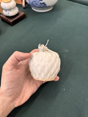 Lot 24 - A rare Chinese Qingbai water dropper, Song dynasty