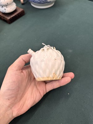 Lot 24 - A rare Chinese Qingbai water dropper, Song dynasty