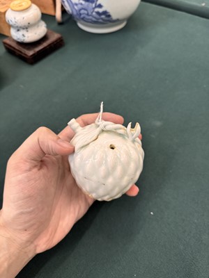 Lot 24 - A rare Chinese Qingbai water dropper, Song dynasty