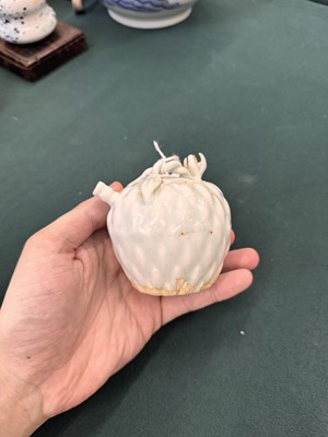 Lot 24 - A rare Chinese Qingbai water dropper, Song dynasty