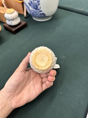 Lot 24 - A rare Chinese Qingbai water dropper, Song dynasty