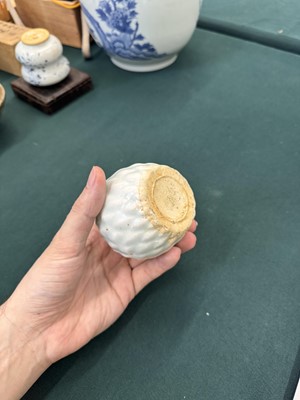 Lot 24 - A rare Chinese Qingbai water dropper, Song dynasty