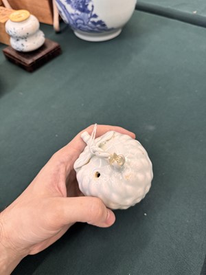 Lot 24 - A rare Chinese Qingbai water dropper, Song dynasty